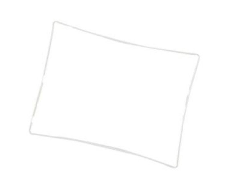 iPad 2 Plastic Middle Bezel Frame white